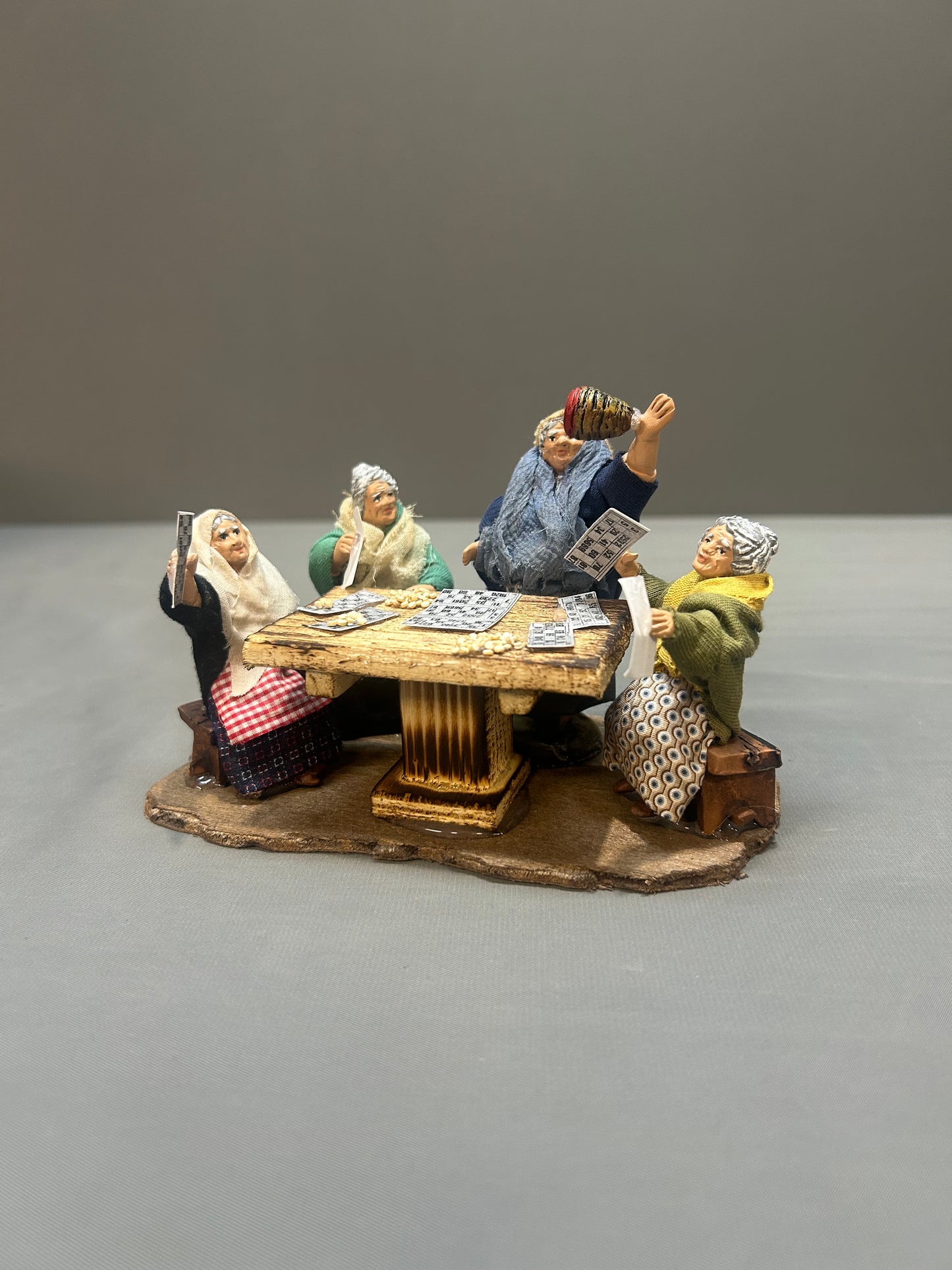 Scena Tombolata statuette 8 cm