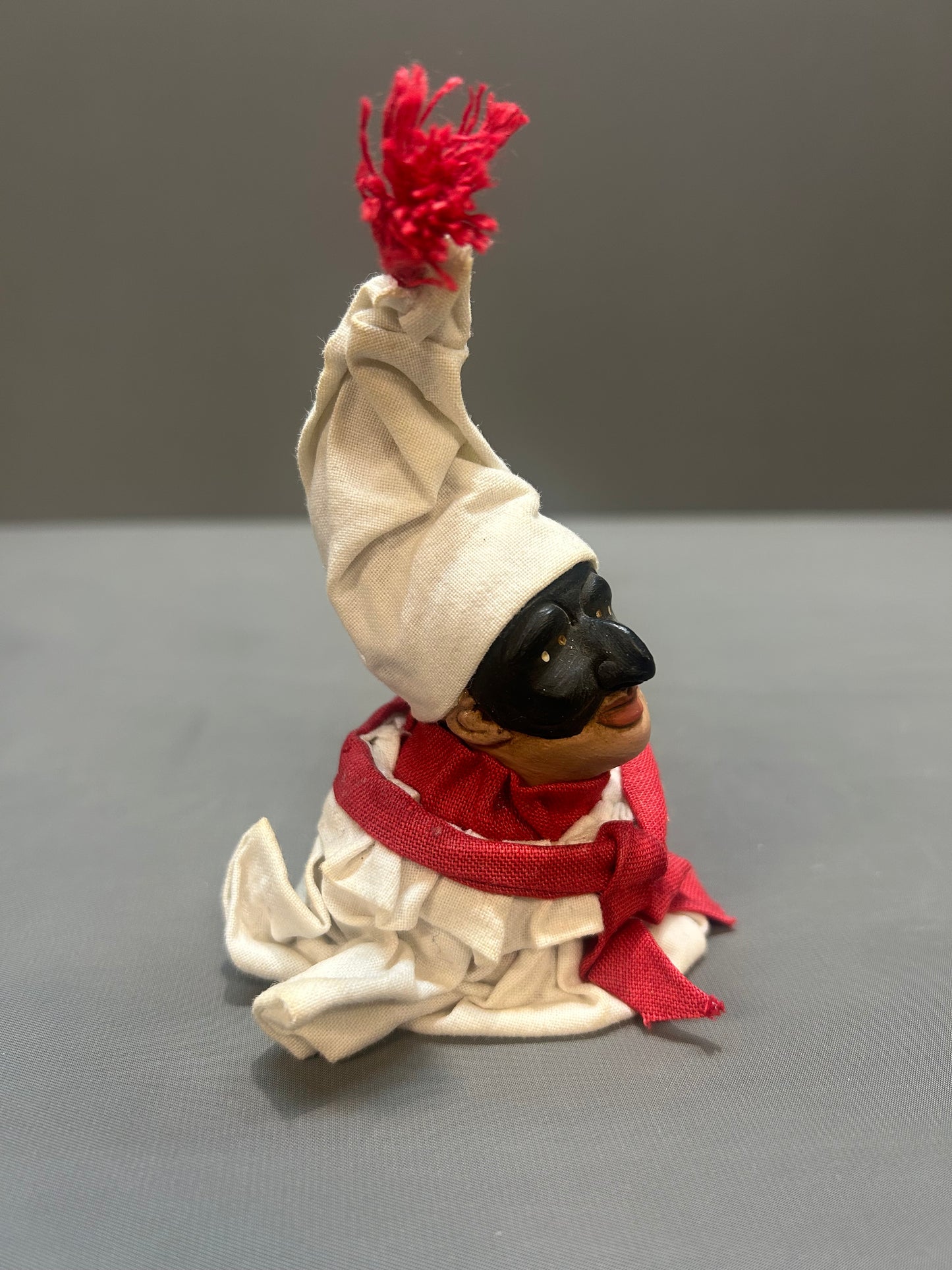 Pulcinella mezzobusto