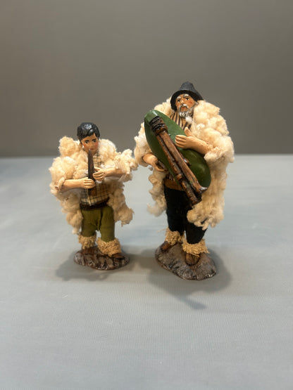 Coppia di Zampognari 12 cm