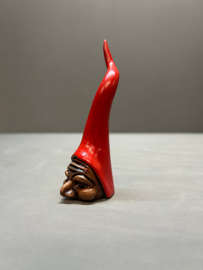 Corno con maschera Pulcinella